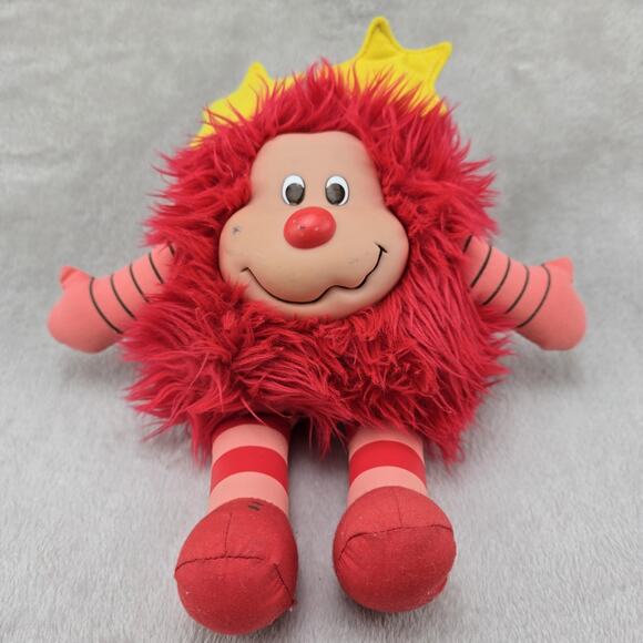 Rainbow Brite Sprite Lot Of 3 Lucky Green Romero Red Yellow 12” Plush 2003 Vtg - Picture 8 of 16